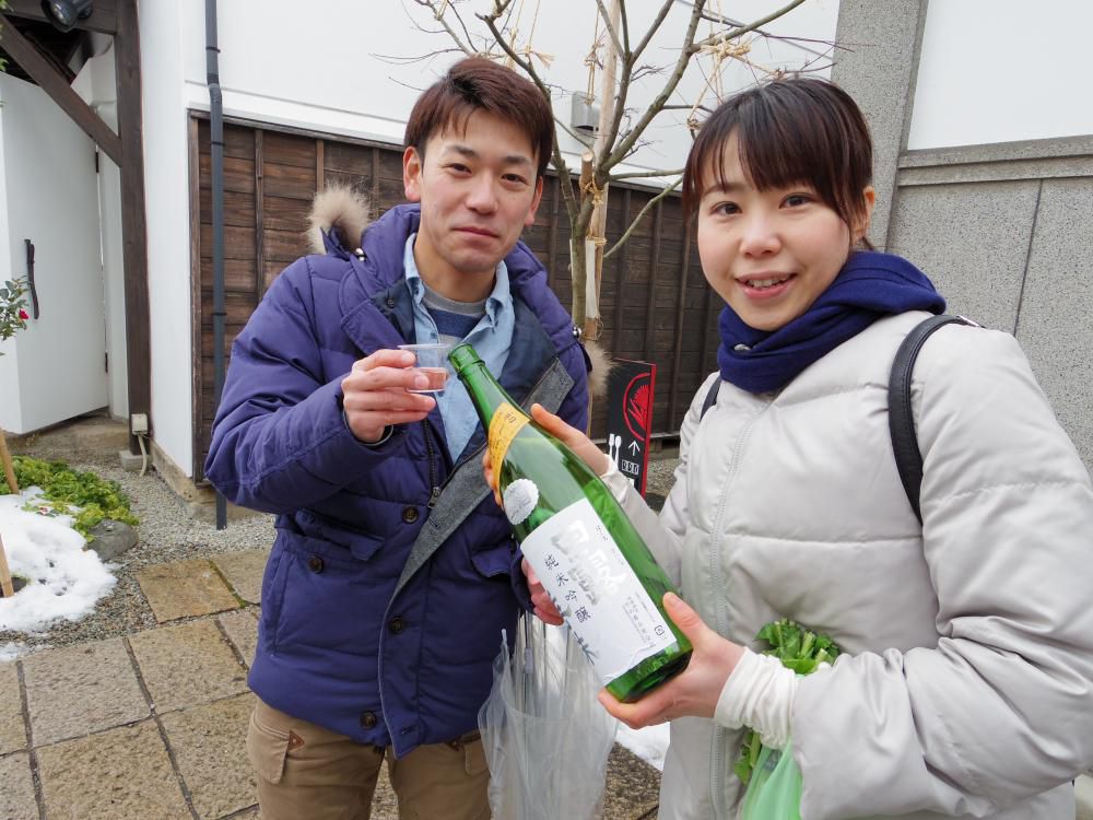 紅の蔵試飲会にて