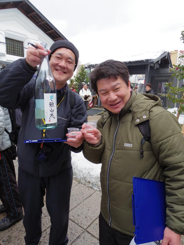 紅の蔵試飲会にて