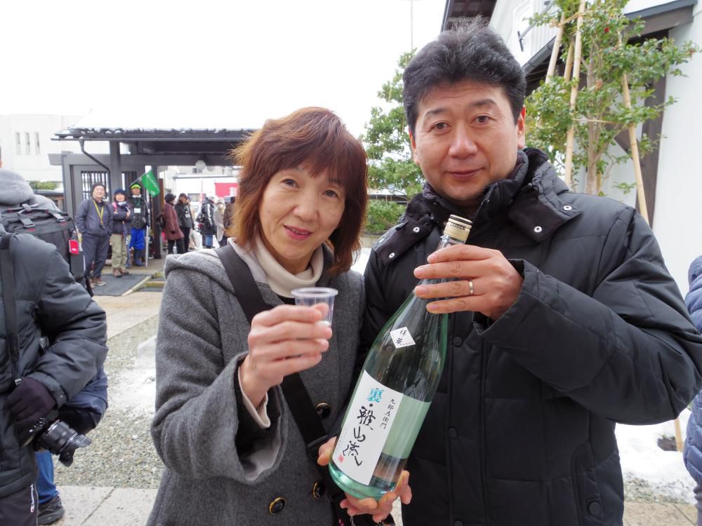 紅の蔵試飲会にて
