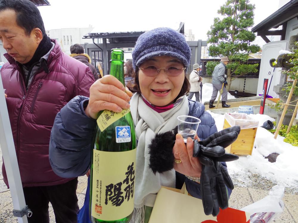 紅の蔵試飲会にて