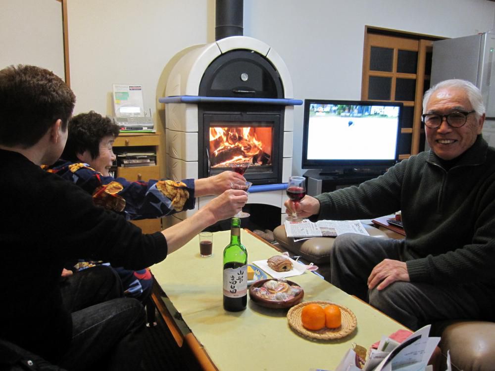 ご近所一緒に乾杯！