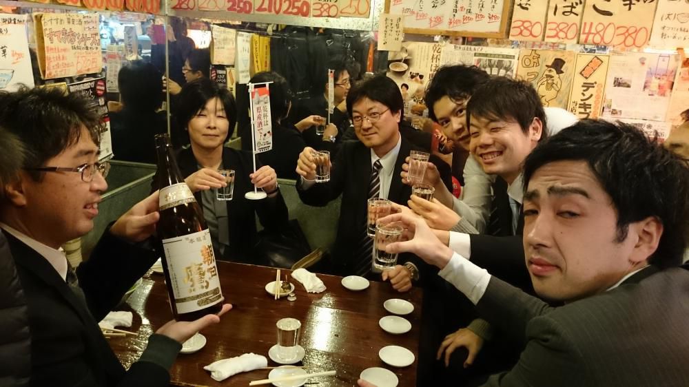 今年もお疲れ様！御用納は県産酒でカンパ～イ！