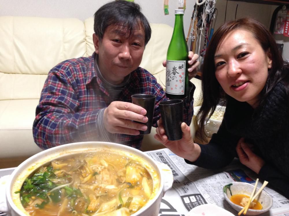 新春に新酒で乾杯！！