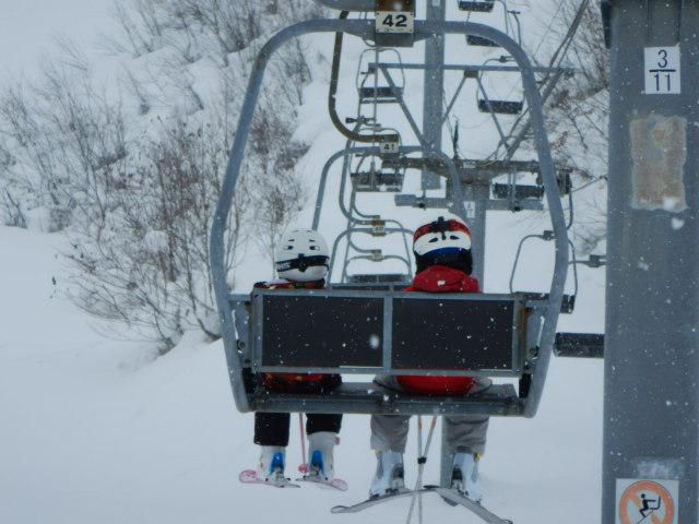 スキーは楽しい