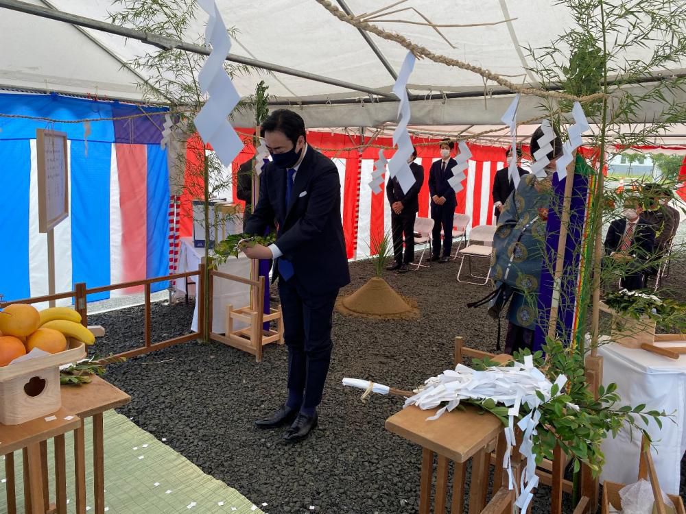 株式会社佐勇の地鎮祭が行われました
