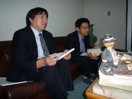 厚生労働省・三菱UFJLリサーチ来社