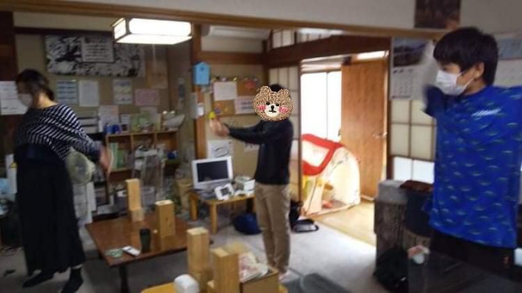 ラジオ体操しました