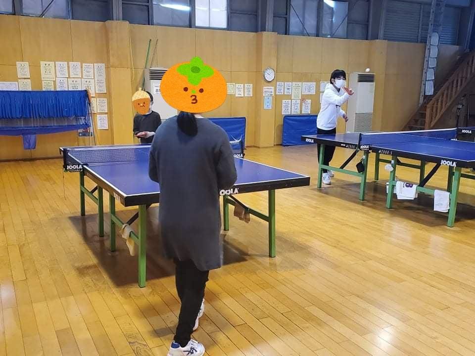 卓球してきたよ