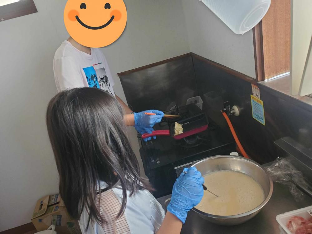 豚丼と卵焼き作ったよ～～