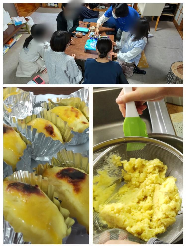 スイートポテト作ったよ～～