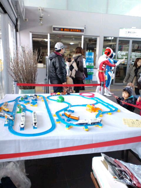 JR赤湯駅さんでイベントがありました！