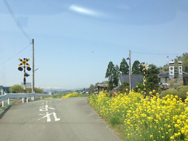 梨郷踏切②