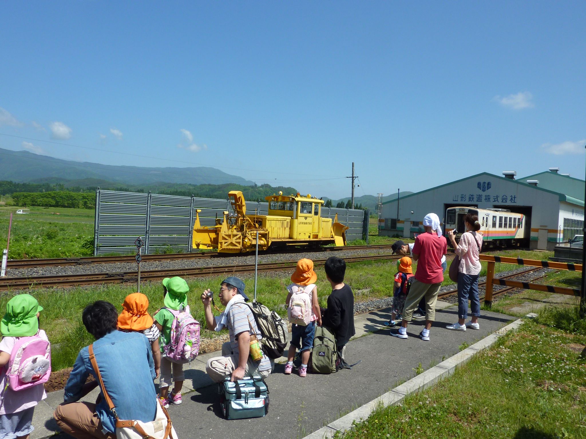 ラッセル車が久しぶりに走りました(@^^)/~~~