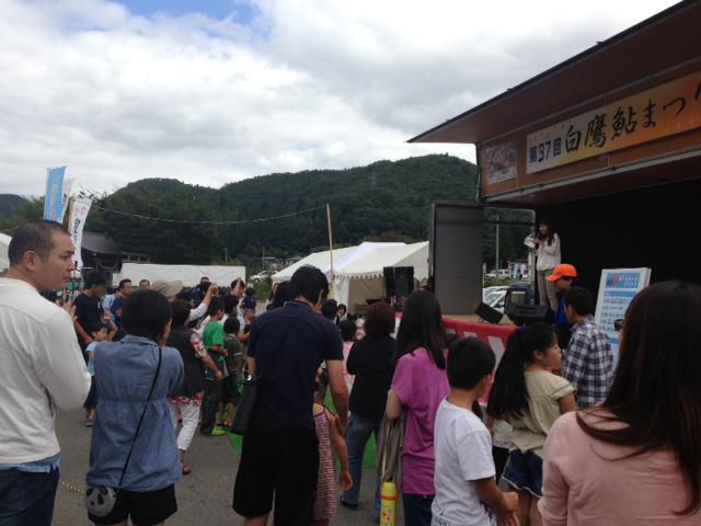 白鷹鮎祭りに出店してきました！