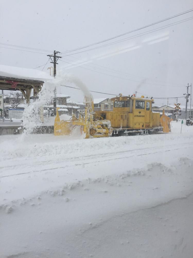 大雪。