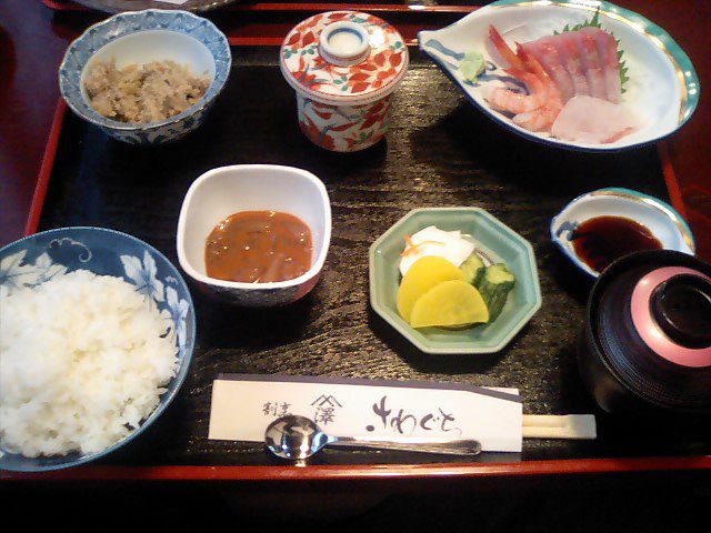 刺身定食