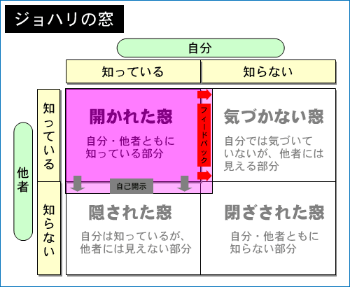 ジョハリの窓と採用面接