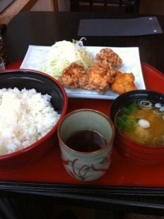からあげ定食＠や久志