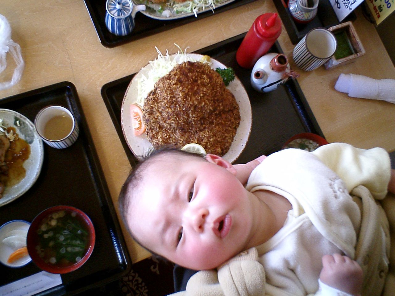 郁ちゃん、三か月。