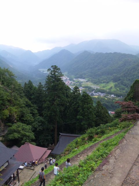 夏の山寺