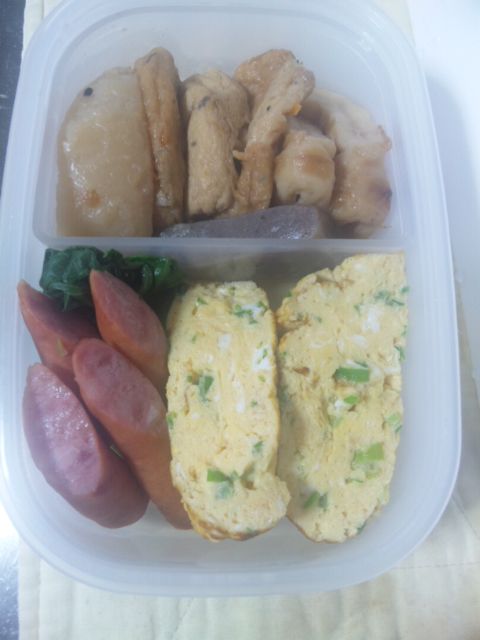 今日のお弁当