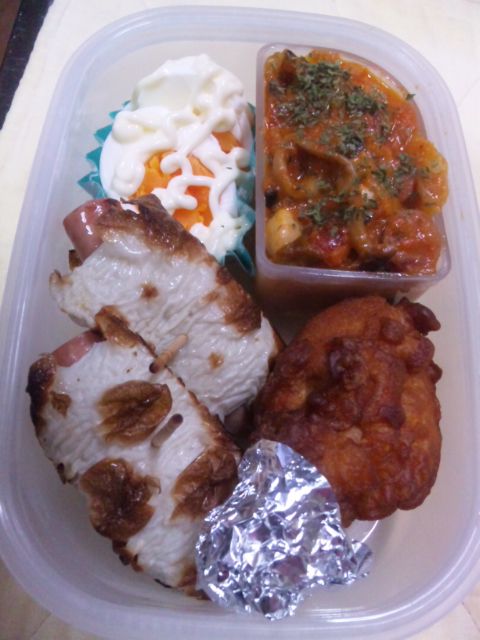 今日のお弁当