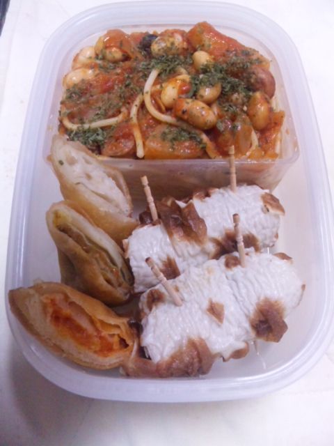 今日のお弁当