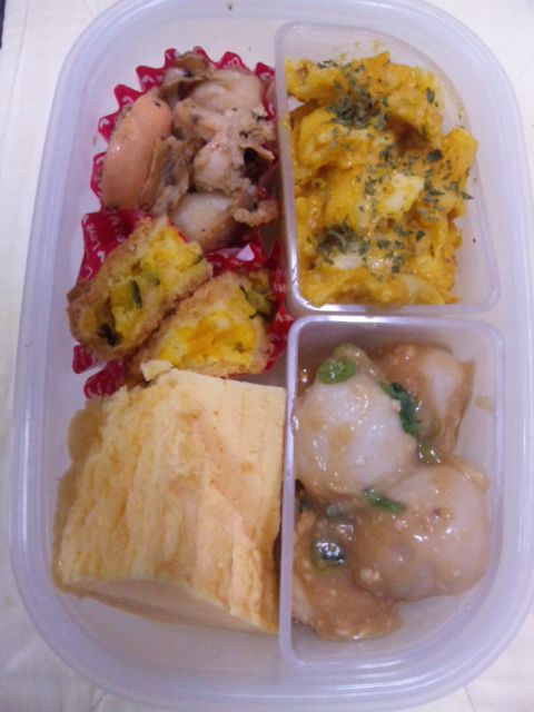 今日のお弁当