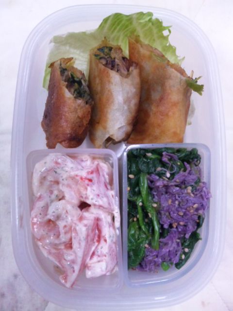 今日のお弁当
