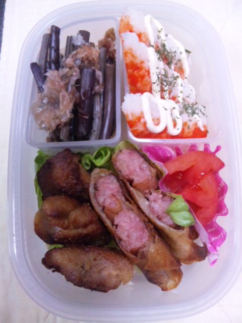 今日のお弁当