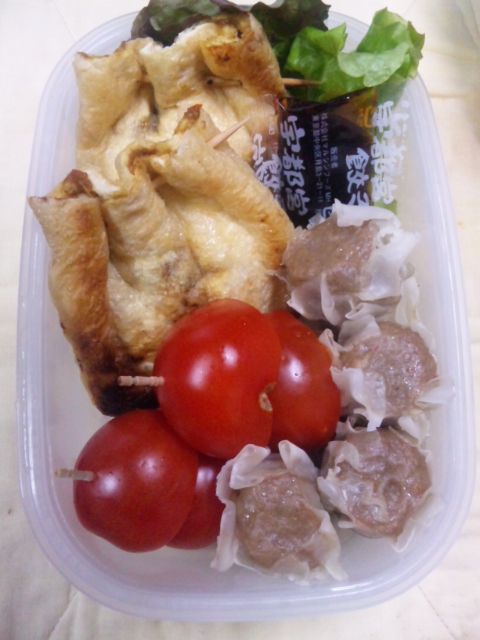 今日のお弁当