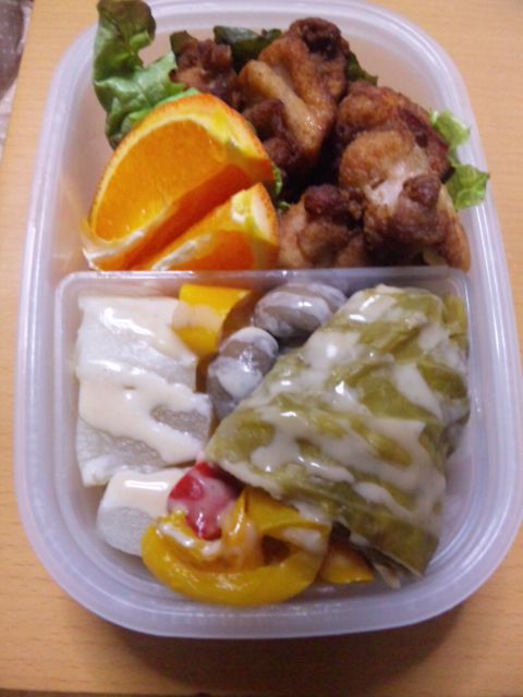 今日のお弁当
