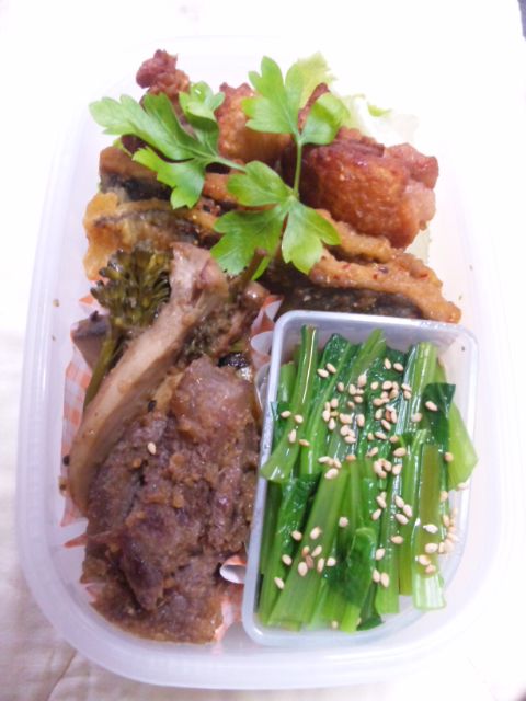 今日のお弁当