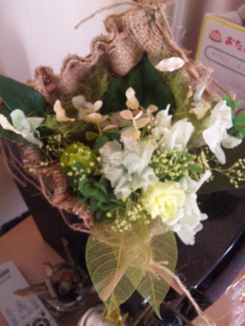 ７月のフラワー教室