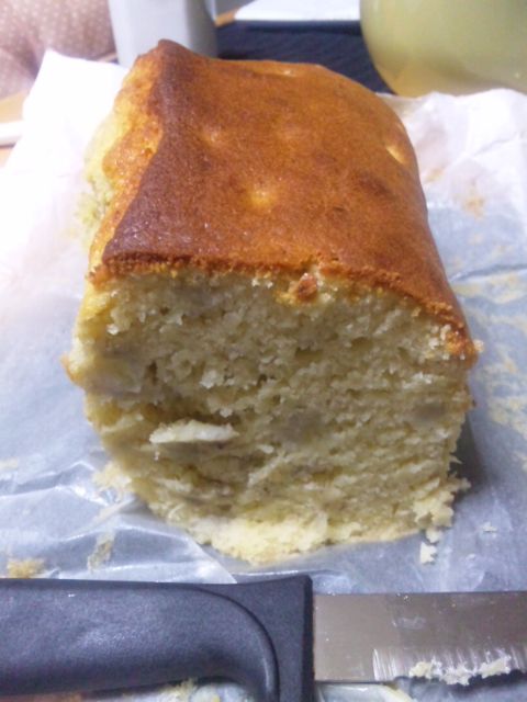 バナナのパウンドケーキ