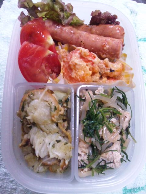 今日のお弁当