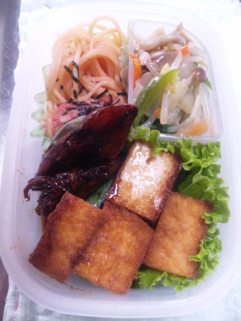 今日のお弁当