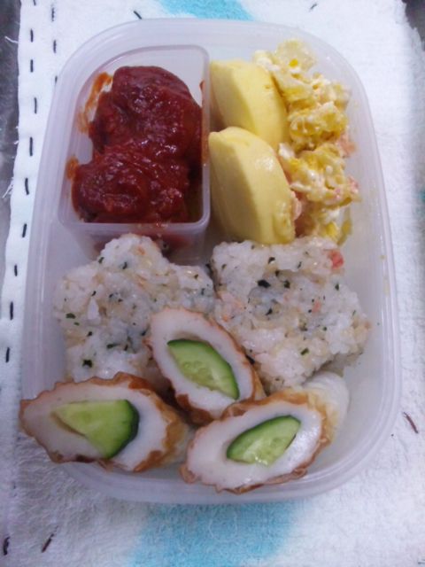 今日のお弁当
