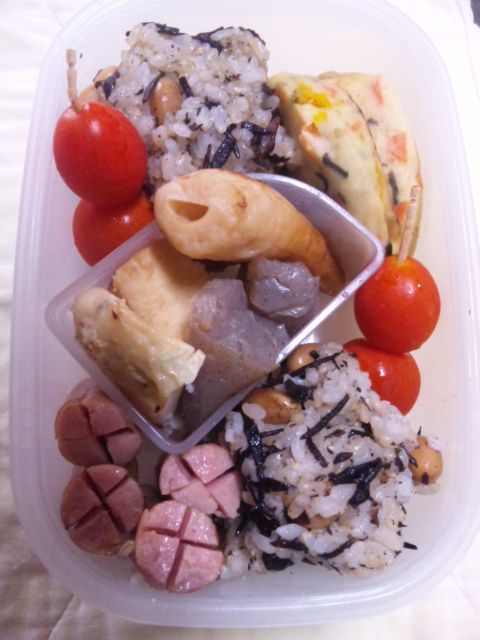 今日のお弁当