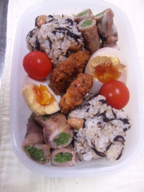 今日のお弁当