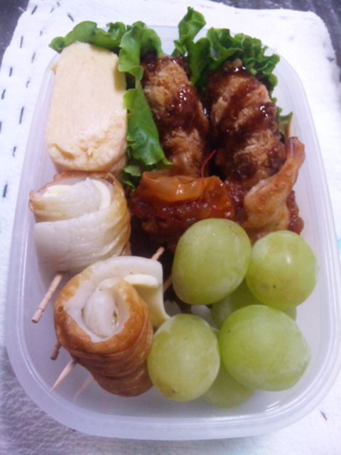 今日のお弁当