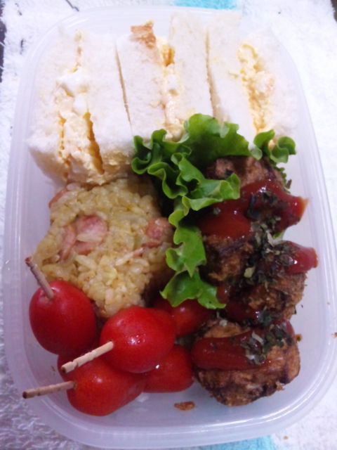 今日のお弁当