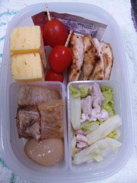 今日のお弁当