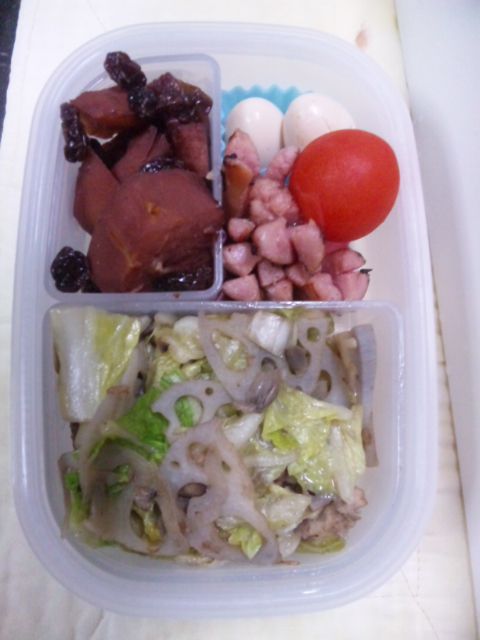 今日のお弁当