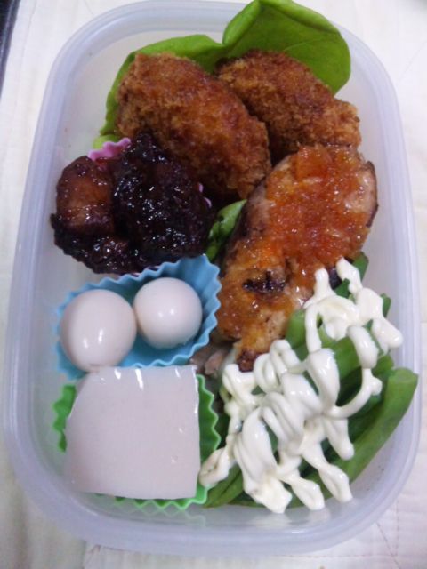 今日のお弁当