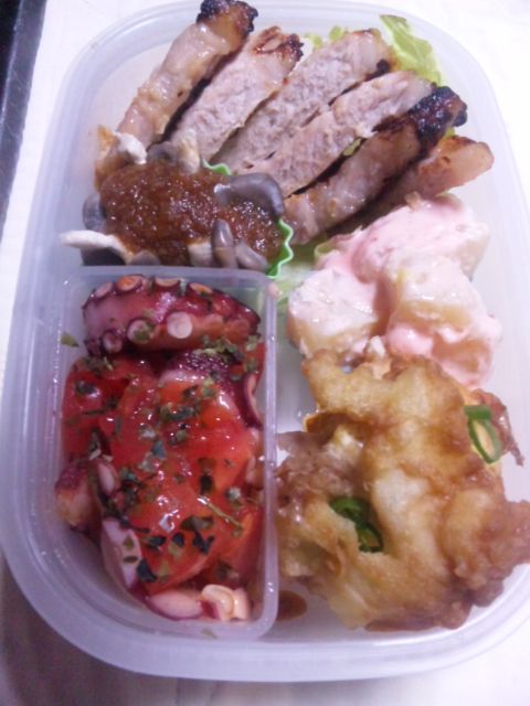 今日のお弁当