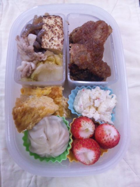 今日のお弁当