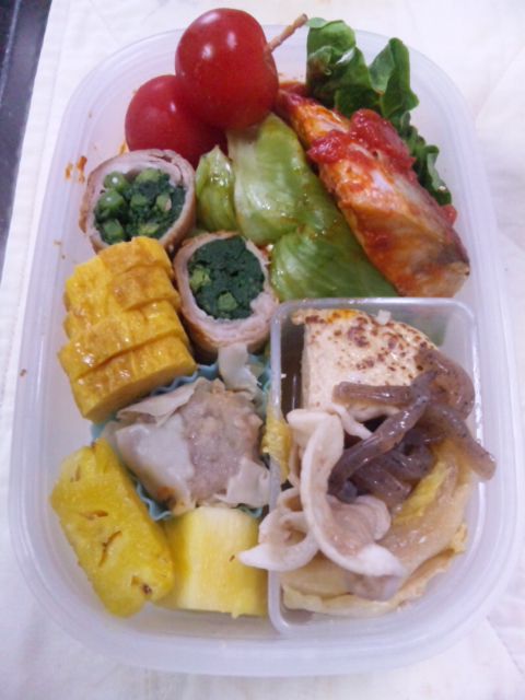 今日のお弁当