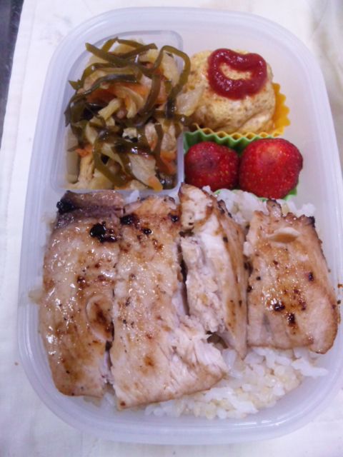 今日のお弁当