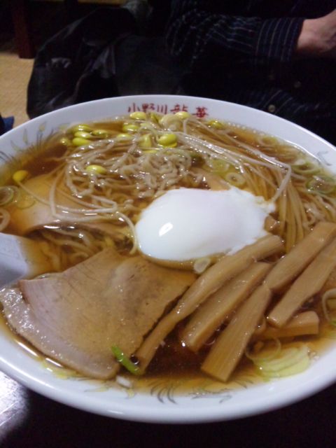 小野川温泉もやしラーメン